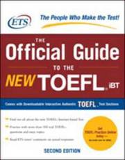 the official guide of the new toefl ibt 2nd Edition